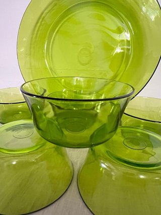 Juego Duralex Vidrio Verde