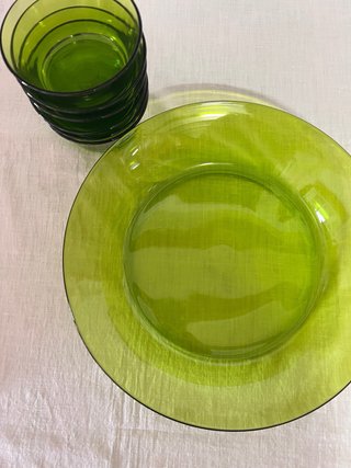 Juego Duralex Vidrio Verde