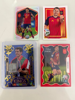Panini Tributo Oyarzabal Supra + Total Kings + 2