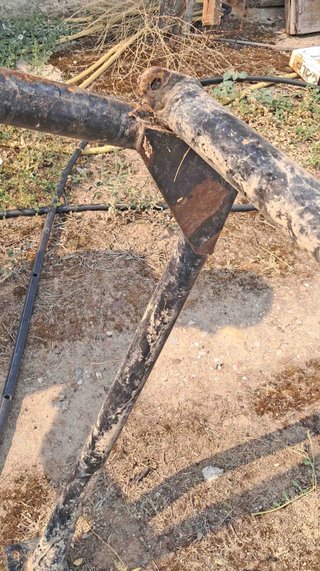Estructura proteccion arco seguridad Same Aster 70