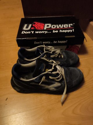 Zapatillas Seguridad US Power Azul/Negro