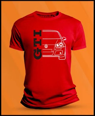 Camiseta manga corta VW Golf MK5 GTI