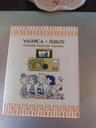 Yashica x Peanuts Funfantastic Keychain Camera