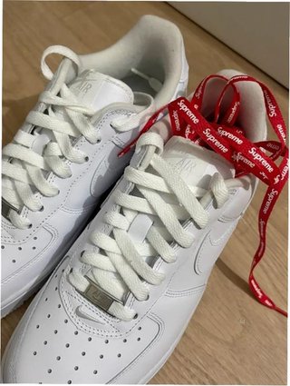 Nike Air Force 1 x Supreme EU38 Blancas