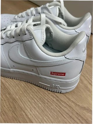 Nike Air Force 1 x Supreme EU38 Blancas