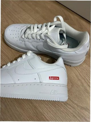 Nike Air Force 1 x Supreme EU38 Blancas