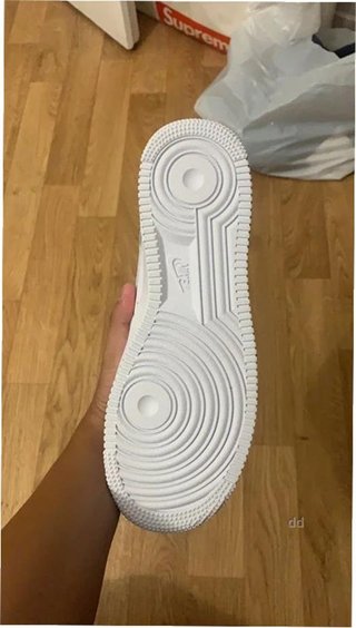 Nike Air Force 1 x Supreme Blanco Talla 38
