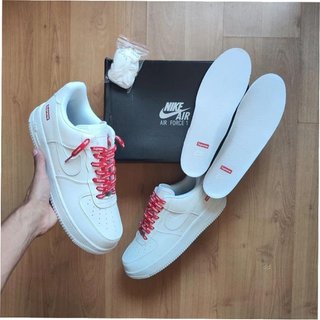 Nike Air Force 1 x Supreme EU38 Blancas