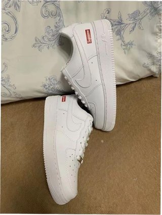 Nike Air Force 1 Supreme Blanco Talla EU38.5