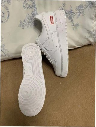 Nike Air Force 1 Supreme Blanco Talla EU38.5