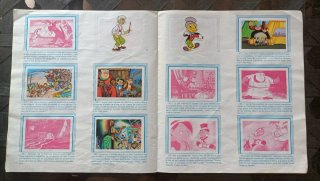 Álbum Pinocchio Disney 1974 by Clesa