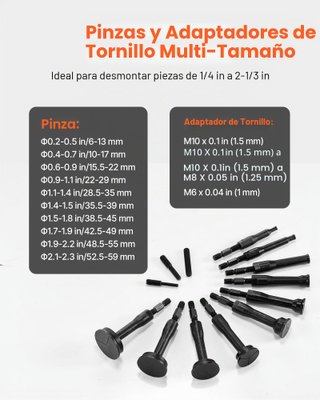 VEVOR Kit Extractor de Abolladuras 18 Piezas