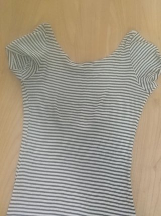 Vestido rayas negro y blanco