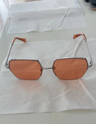 Gafas Hawkers Naranja y Plateadas