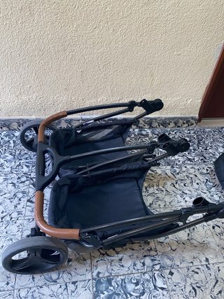 Carrito gemelar bebé