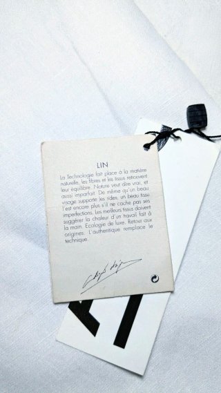Blazer lino Adolfo Domínguez blanca T 56 Nueva