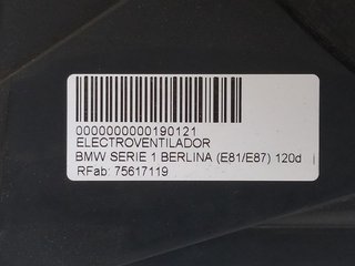 ELECTROVENTILADOR BMW SERIE 1 BERLINA (E81/E87) 120d