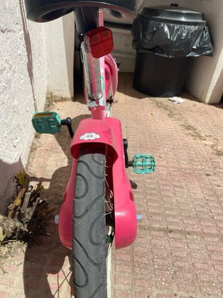 Bicicleta infantil rosa Btwin unicornio