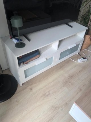 Mueble TV blanco