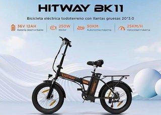 Bicicleta Eléctrica Plegable HITWAY