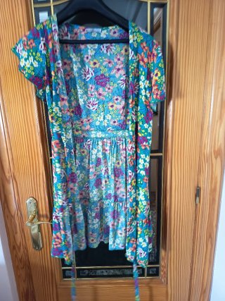 Vestido estampado floral