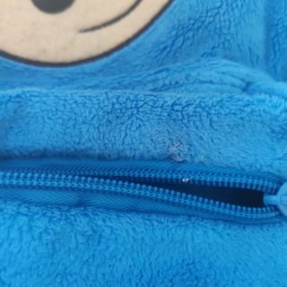 Mochila Sonic Peluche Azul