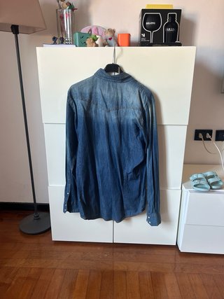 Camicia Jeans Uomo Alcott Blu