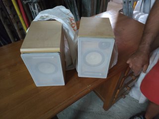 2 Bafles Philips Madera