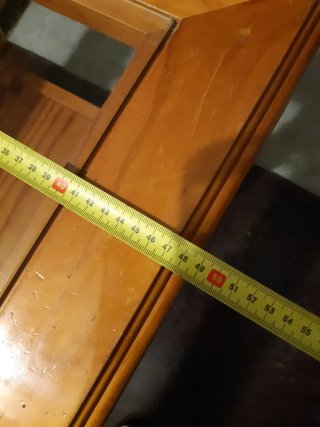 Mesa de centro madera y cristal