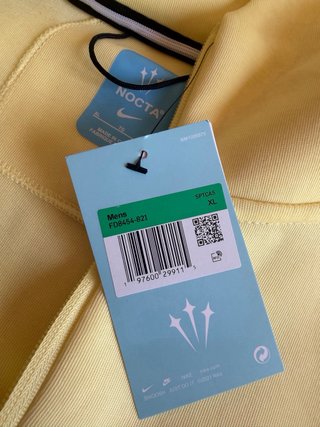 Chaqueta Nike Tech Fleece x Nocta Amarilla