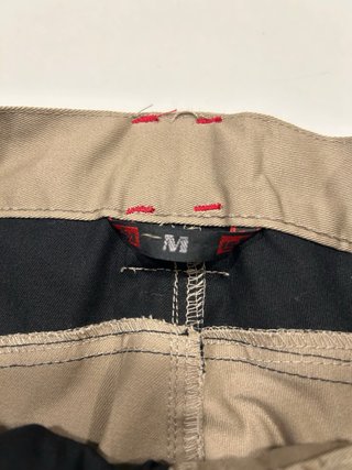 Pantalón de trabajo ISSA Beige/Negro Talla M