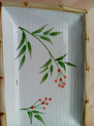 Vassoietto stile orientale con decoro