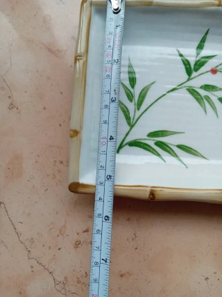 Vassoietto stile orientale con decoro
