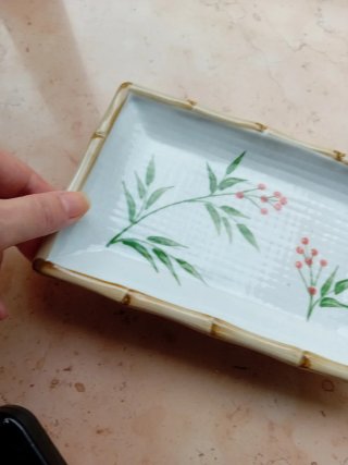 Vassoietto stile orientale con decoro