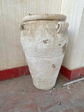 Tinaja antigua con asas
