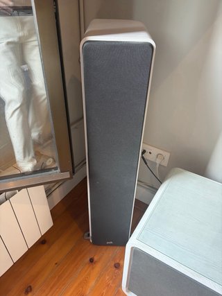 Denon AVR, cd y giradiscos y Polk Audio Signature
