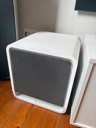 Denon AVR, cd y giradiscos y Polk Audio Signature