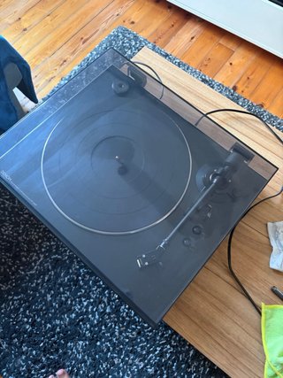 Denon AVR, cd y giradiscos y Polk Audio Signature