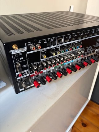 Denon AVR, cd y giradiscos y Polk Audio Signature