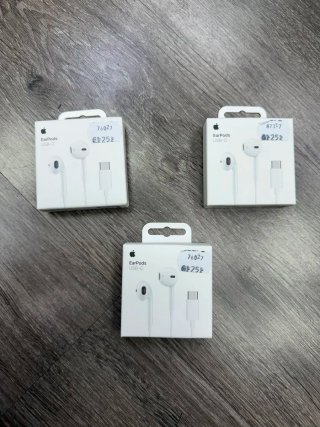 Lote 3x Apple EarPods USB-C Originales