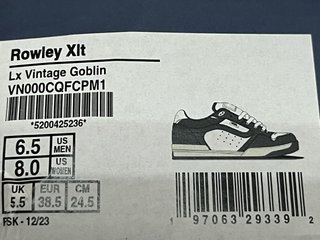 Zapatillas Vans Rowley XLT Vintage Verde/Blanco