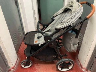 Carro de bebé Cybex gris