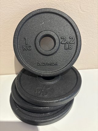 Pesas de gimnasio (1 kg)