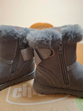 Botas Chicco Niña Talla 22 Gris A mitad precio
