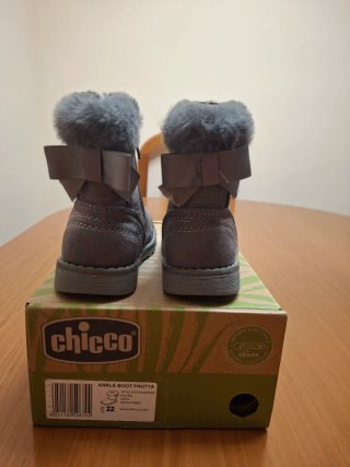Botas Chicco Niña Talla 22 Gris A mitad precio