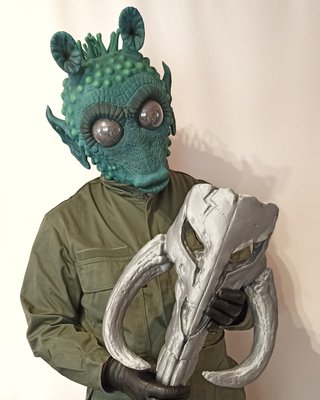 Cráneo Mythosaur Star Wars Decoración Cosplay