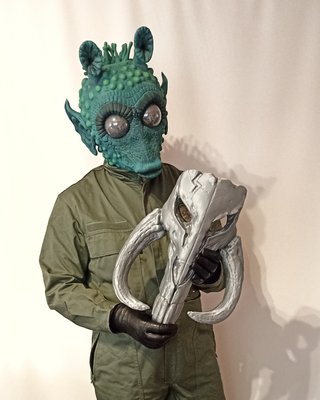 Cráneo Mythosaur Star Wars Decoración Cosplay