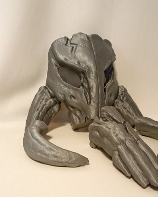 Cráneo Mythosaur Star Wars Decoración Cosplay