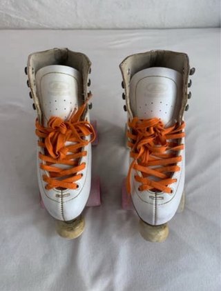 Patines profesionales 4 ruedas blancos