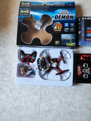 Lote 2 Drones Revell Demon y UFO Pro 18